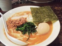 「特　担々麺　中盛り」@円熟屋 長塚店の写真