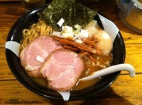 「特製煮干しラーメン＋特盛り」@すごい煮干ラーメン凪 新宿ゴールデン街店 本館の写真