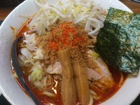 「【2012.7.10限定】カラカラサカナ味噌ラーメン」@味噌麺処 花道庵の写真
