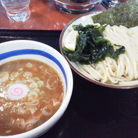 「塩つけめん(中盛無料)￥７５０」@柏大勝軒総本店の写真