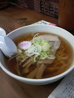 「ラーメン　５５０円」@らーめん横丁の写真