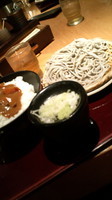 「カレー丼とそばのセット680円」@北前そば高田屋 品川店の写真