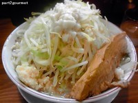 「豚そば ヤサイニンニクアブラ(680円)」@つけめん・豚そば 活龍 牛久店の写真