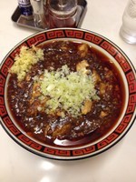 「マーボー冷やし(700円)」@中華そば 華丸の写真