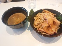 「鶏魚つけそば」@麺 GLITTERの写真