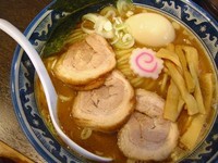 「特製中華そば」@中華そば わた井の写真