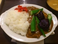 「夏野菜たっぷりカレー￥504」@浅草2丁目食堂の写真