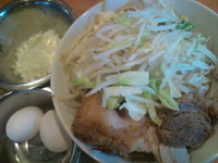 「アブラッＸ ニンニク少し」@ラーメン二郎 八王子野猿街道店2の写真