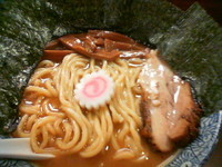 「らぁ麺こってり＋ノリ増し（￥７００＋クーポン）」@らぁ麺つけ麺 ふえ木の写真