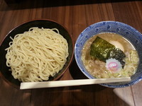 「特製つけめん+中盛り」@久臨 ダイバーシティ東京プラザ店の写真