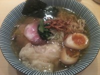 「特製塩そば・細麺（980円）」@饗 くろ㐂の写真