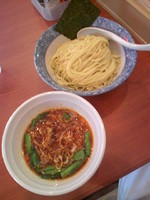 「台湾つけ麺６００円（移転１周年サービス）通常７５０円」@中華そば ふうみどうの写真