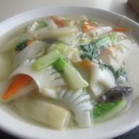 「海鮮タンメン（６９８円）」@三国志の写真