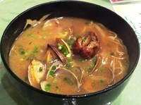 「あさりそばセット」@広東料理 吉兆の写真