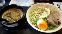 「つけ麺中盛850円＋塩チャーシュー150円」@ラーメンほむらの写真