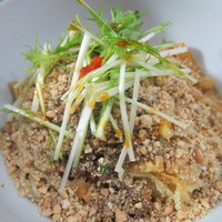 「冷やし坦々麺（７８０円）」@豆でっぽうの写真