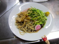 「冷やし中華　大盛」@中華そば みたかの写真