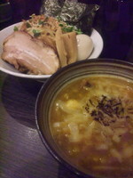 「焦がしチーズのカレーつけ麺（中）＋特全部乗せ」@中華蕎麦 瑞山（ZUIZAN）の写真