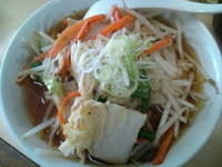「野菜ラーメン」@食事処 禅の写真