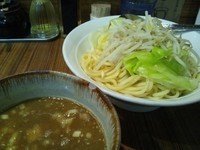 「【期間限定】カレーつけ麺（中盛270g）　800円」@中華そば 伝堂の写真