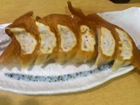 「餃子（６個）\350」@らーめん千秋の写真