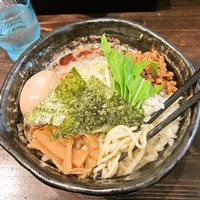 「海老出汁＋大盛（限定） 850円」@麺や 蒼 AOIの写真