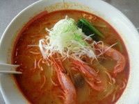 「トムヤムクンらーめん 619円」@幸楽苑 矢野目店の写真