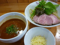 「【限定】トマトカレーつけ麺（800円）」@麺屋 むじゃきの写真