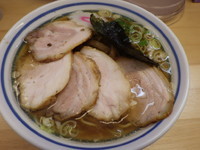 「中華そば＋トッピングちゃあしゅう」@もりの中華そばの写真