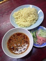 「食ベル旨辛ラー油つけ麺６００円」@玉屋の写真
