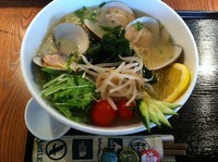 「冷しはまぐりらぁめん※吉祥寺限定1日5食」@麺屋 海神 吉祥寺店の写真