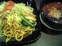 「担々つけ麺 （大盛り300g）」@自家製麺 ほうきぼし 志茂店の写真