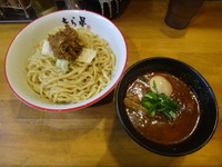 「ナスと完熟トマトの濃厚つけめん(大盛)(850円)」@きら星の写真