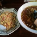 ラーメン+チャーハン(370+555円)