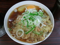 「天玉うどん（３２０円）」@みよし庵の写真