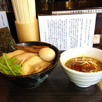 「（5食限定）カレーつけ麺（中）¥900＋味玉¥100」@ラーメンつけ麺 奔放の写真