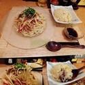 「冷版葱叉焼麺」￥980+「ミニチャーハン」￥100