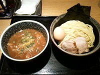 「特製鶏白湯 煮干しつけ麺」@らーめん 稲垣の写真