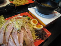 「銀座つけめん（大盛り）」@銀座ラーメンの写真