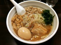「味玉海老だしの味噌ラーメン」@海老だしの哲の写真
