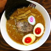 「味玉煮干しらーめん」@煮干しらーめん 玉五郎 東京新宿店の写真