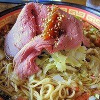 「牛そばローストビーフ　800円」@ぐるまん野州男の写真