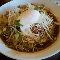 「【冷】　四川式汁なし担々麺」@バーミヤン 茅野店の写真