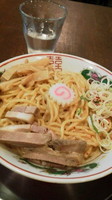「限定 味噌の油そば」@肉煮干中華そば さいころ ワンズモール内ラーメン劇場店の写真