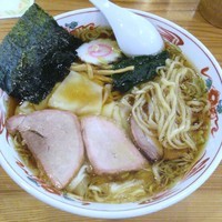 「ワンタンメン」@白河手打中華 賀乃屋の写真