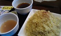 「ﾒｰﾙ会員限定つけ麺富士山盛５玉＝750円」@富志夢の写真