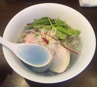 「【限定】 リナブルーの冷やし塩ラーメン：850円」@ビーハイブ ゲンキノモトの写真