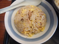 「半チャーハン(無料)通常300円(？)」@麺王 沼南店の写真