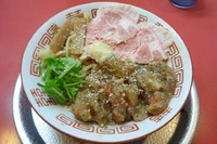 「＜限定＞赤茄子白鶏冷麺」@ラーメン たんろん 本店の写真