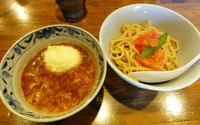 「トマトチーズつけ麺・並７８０円（麺半分１２０g）」@麺屋 蕃茄の写真